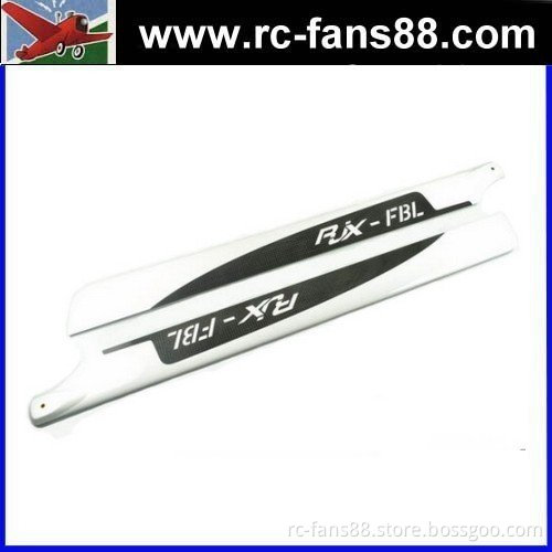 High Quality 710MM Flybarless Carbon Fiber Main Blades (710mm) for RC Flybarless Helicopter
